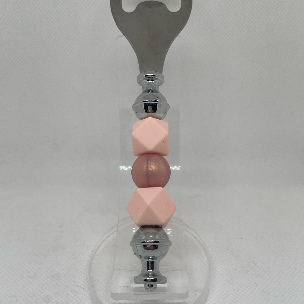 Elegant Peach&Pink Beaded Bottle Opener
Expertly Handcrafted, Exclusively Yours